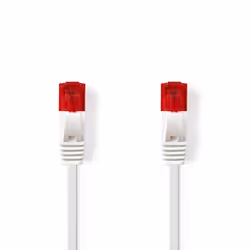 Nedis CCGL85215WT05, 0,5 m, Cat6, U/UTP (UTP), RJ-45, RJ-45