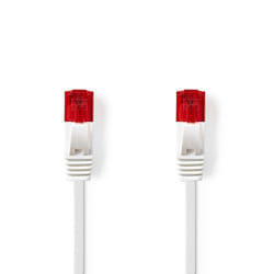 Nedis CCGL85215WT05 câble de réseau Blanc 0,5 m Cat6 U/UTP (UTP)