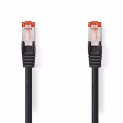Nedis CCGL85221BK025, 0,25 m, Cat6, SF/UTP (S-FTP), RJ-45, RJ-45
