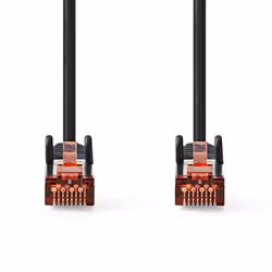 Nedis CCGL85221BK20 câble de réseau Noir 2 m Cat6 S/FTP (S-STP)
