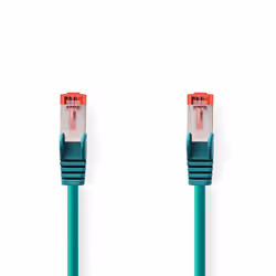 Nedis CCGL85221GN05, 0,5 m, Cat6, SF/UTP (S-FTP), RJ-45, RJ-45