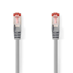 Nedis CCGB85221GY05 câble de réseau Gris 0,5 m Cat6 S/FTP (S-STP)