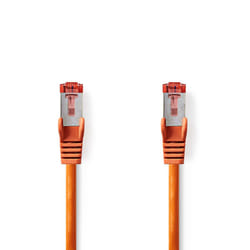 Nedis CCGL85221OG50 câble de réseau Orange 5 m Cat6 SF/UTP (S-FTP)