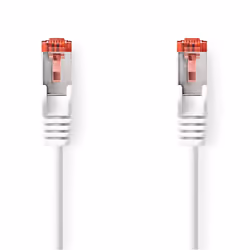 Nedis CCGL85221WT10, 1 m, Cat6, SF/UTP (S-FTP), RJ-45, RJ-45