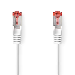 Nedis CCGL85221WT20 câble de réseau Blanc 2 m Cat6 SF/UTP (S-FTP)