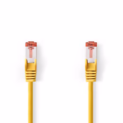 Nedis CCGL85221YE015, 0,15 m, Cat6, S/FTP (S-STP), RJ-45, RJ-45