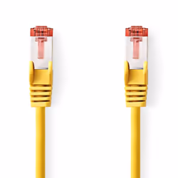 Nedis CCGL85221YE05, 0,5 m, Cat6, S/FTP (S-STP), RJ-45, RJ-45