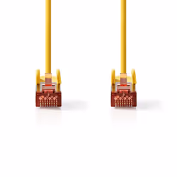 Nedis CCGL85221YE15 câble de réseau Rouge, Jaune 1,5 m Cat6 S/FTP (S-STP)