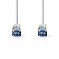 Nedis CCGL85330WT20, 2 m, Cat6a, S/FTP (S-STP), RJ-45, RJ-45