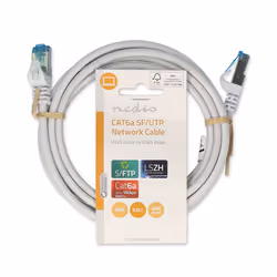 Nedis CCGL85330WT20 câble de réseau Blanc 2 m Cat6a S/FTP (S-STP)
