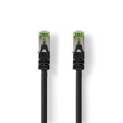 Nedis CCGL85420BK20 câble de réseau Noir 2 m Cat7 S/FTP (S-STP)
