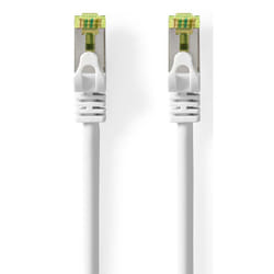 Nedis CCGL85420WT05 câble de réseau Blanc 0,5 m Cat7 S/FTP (S-STP)