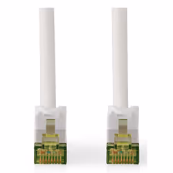 Nedis CCGL85420WT05 câble de réseau Blanc 0,5 m Cat7 S/FTP (S-STP)
