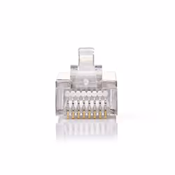 Nedis CCGB89303ME, RJ45, Transparent, Mâle, Droit, Polyvinyl chloride (PVC), Cat5