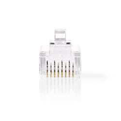 Nedis CCGB89305TP connecteur de fils RJ45 Transparent