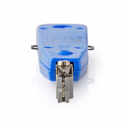 Nedis CCGB89555BU, 55 mm, 230 mm, 20 mm, Pince à percer rotative, Acier au carbone, Bleu