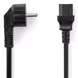 Nedis CEGL10015BK20, 2 m, Prise d'alimentation type F, IEC 320