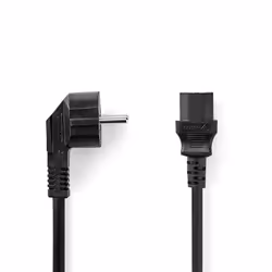 Nedis CEGL10015BK30, 3 m, Prise d'alimentation type F, IEC 320
