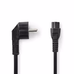 Nedis CEGL10100BK30, 3 m, Prise d'alimentation type F, IEC C5