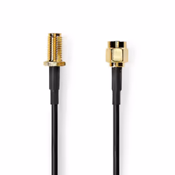 Nedis CSGL02010BK50 câble coaxial 5 m SMA Noir