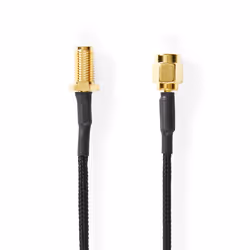 Nedis CSGB02020BK05, SMA, SMA, SMA, Femelle, Mâle, Or