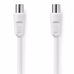 Nedis CSGL40000WT100, 10 m, IEC, IEC, Blanc