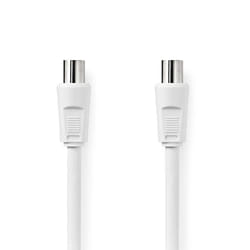 Nedis CSGL40000WT150 câble coaxial 15 m IEC Blanc