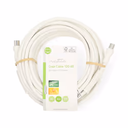 Nedis CSGL40020WT100 câble coaxial 10 m