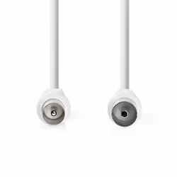 Nedis CSGL40020WT15 câble coaxial 1,5 m IEC Blanc