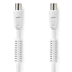 Nedis CSGL40020WT20 câble coaxial 2 m IEC Blanc