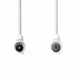 Nedis CSGL40020WT30 câble coaxial 3 m IEC Blanc