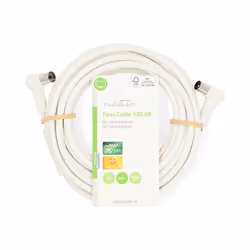 Nedis CSGL40120WT50 câble coaxial 5 m