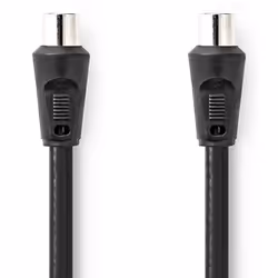 Nedis CSGL40200BK15, 1,5 m, IEC, IEC, Noir