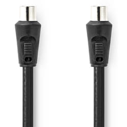 Nedis CSGL40200BK15 câble coaxial 1,5 m IEC Noir