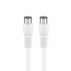 Nedis CSGB41300WT50, 5 m, Type F, Type F, Blanc