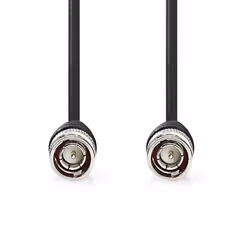 Nedis CVGL01000BK10 câble coaxial 1 m