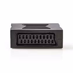 Nedis CVGB31950BK, SCART (21-pin), SCART (21-pin), Femelle, Femelle, Droit, Droit