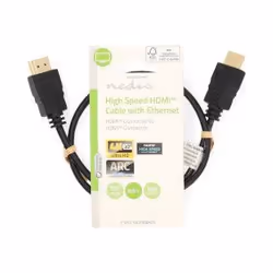 Nedis CVGL34000BK15 câble HDMI 1,5 m HDMI Type A (Standard) Noir