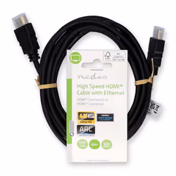 Nedis CVGL34000BK30 câble HDMI 3 m HDMI Type A (Standard) Noir