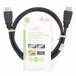 Nedis CVGL34050BK10 câble HDMI 1 m HDMI Type A (Standard) Noir