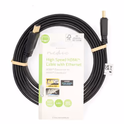 Nedis CVGL34100BK20 câble HDMI 2 m HDMI Type A (Standard) Noir