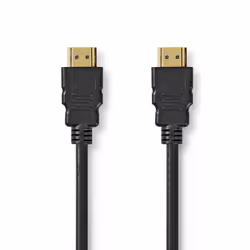 Nedis CVGL35000BK20, 2 m, HDMI Type A (Standard), HDMI Type A (Standard), Canal de retour audio (ARC, Audio Return Channel), ...