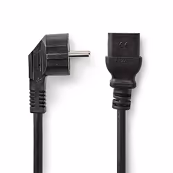 Nedis CEGL10300BK20, 2 m, Prise d'alimentation type C, IEC C19