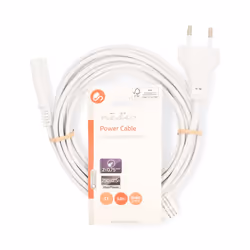 Nedis CEGL11040WT30 câble électrique Blanc 3 m Prise d'alimentation type C IEC 320