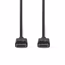 Nedis CCGL37011BK20 câble DisplayPort 2 m Noir