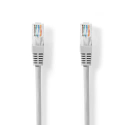 Nedis CCGL85101GY05 câble de réseau Gris 0,5 m Cat5e U/UTP (UTP)