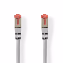 Nedis CCGL85220GY100, 10 m, Cat6, SF/UTP (S-FTP), RJ-45, RJ-45