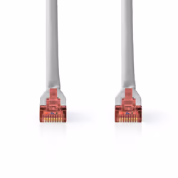 Nedis CCGL85220GY100 câble de réseau Gris 10 m Cat6 SF/UTP (S-FTP)