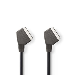 Nedis CVGL31001BK15 Câble SCART 1,5 m SCART (10-pin) Noir