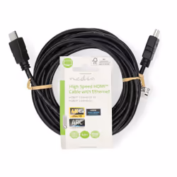 Nedis CVGL34002BK50 câble HDMI 5 m HDMI Type A (Standard) Noir